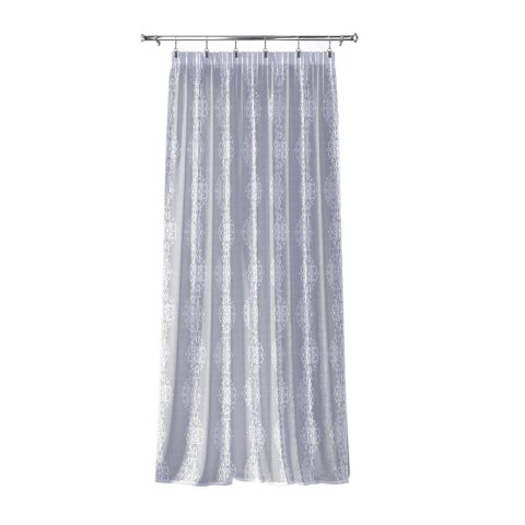 EMBER Firana gotowa na taśmie, szerokość 140cm x wysokość 250cm, kolor 001 biały 625809/FGT/001/140250/1