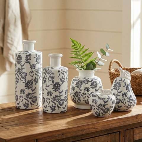 FIGURKA DEKORACYJNA VIVIAN (02) 15 X 9 X 21 CM BIAŁY