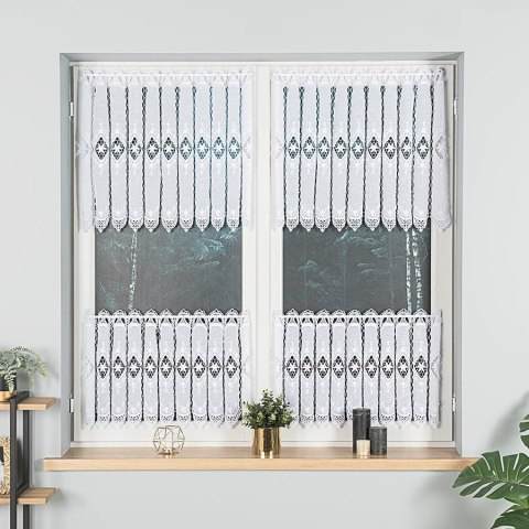 Zazdrostka z aplikacją, wysokość 40cm, kolor 001 biały 015590/000/001/000040/1