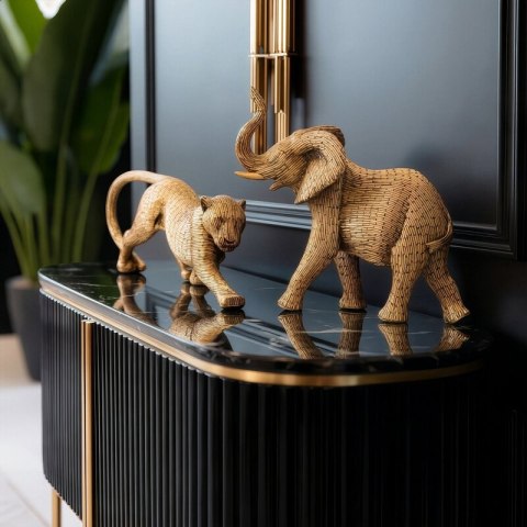 FIGURKA DEKORACYJNA ZURI 27 X 10 X 21 CM ZŁOTY