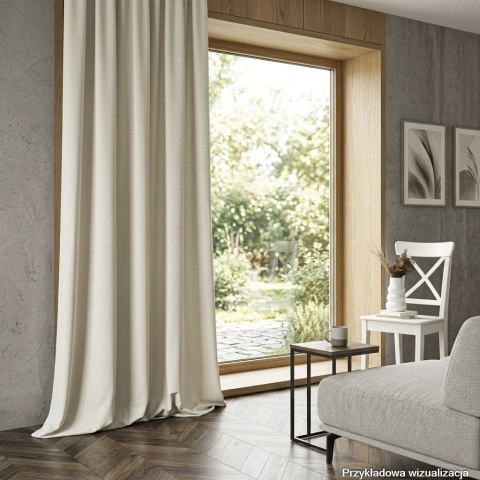 MATT VELVET Tkanina dekoracyjna, wysokość 320cm, kolor 002 kremowy MATVEL/TDP/002/000320/1