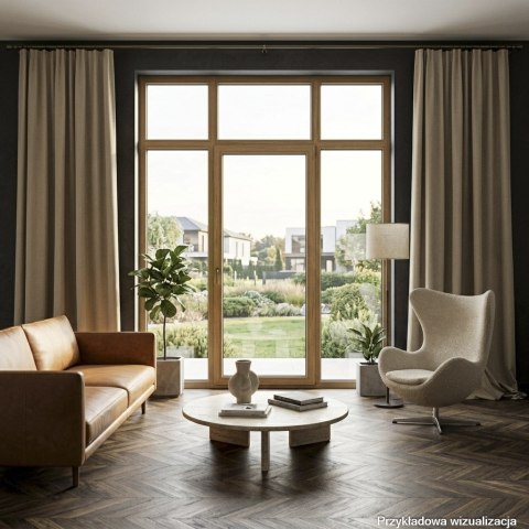 MATT VELVET Tkanina dekoracyjna, wysokość 320cm, kolor 004 beżowy MATVEL/TDP/004/000320/1