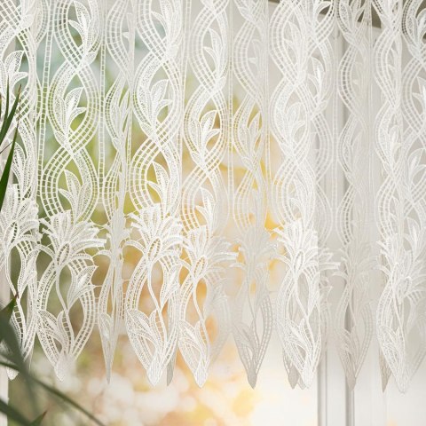 Zazdrostka gipiurowa ze wzorem po całości, wysokość 90cm, kolor 010 naturalny 016450/447/010/000090/1