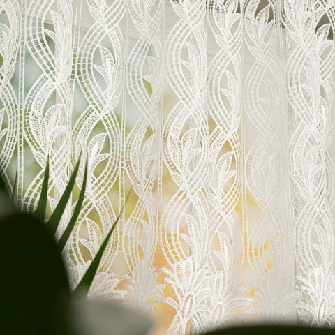 Zazdrostka gipiurowa ze wzorem po całości, wysokość 90cm, kolor 010 naturalny 016450/447/010/000090/1