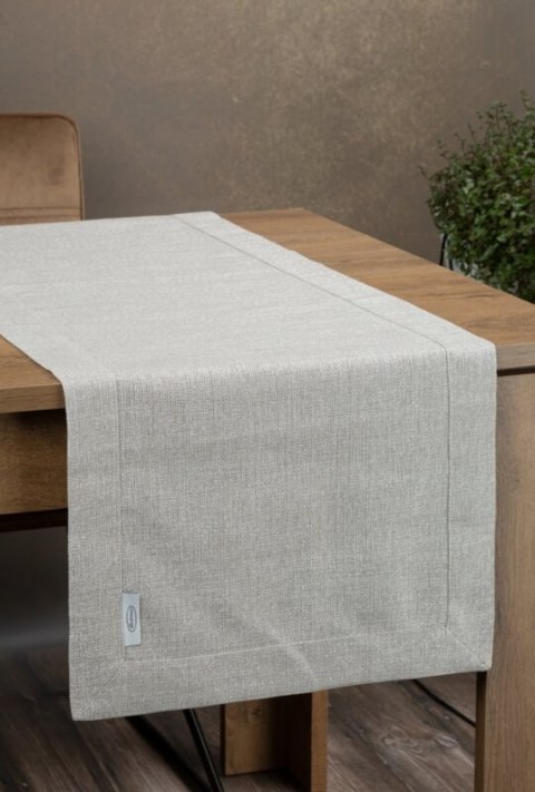 OBRUS BIANCA 2 40 X 180 CM SREBRNY
