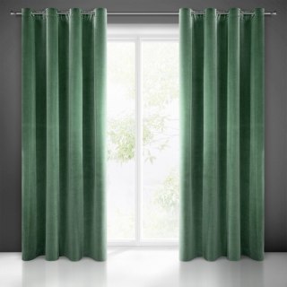 ZASŁONA GOTOWA ADELLE 140 X 250 CM CIEMNOZIELONY
