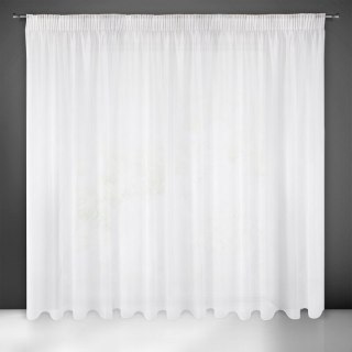 FIRANA GOTOWA SYLVIA NA TAŚMIE 350 X 250 CM BIAŁY