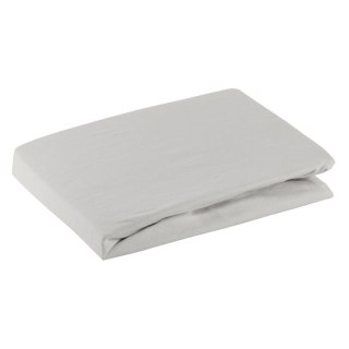 PRZEŚCIERADŁO Z GUMKĄ JERSEY D91 120 X 200 X 25 CM JASNOSZARY