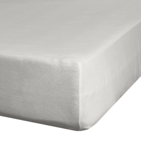 PRZEŚCIERADŁO Z GUMKĄ JERSEY D91 140 X 200 X 25 CM JASNOSZARY