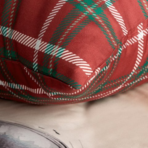 ŚWIĄTECZNY KOMPLET POŚCIELI CUDDLE 220 X 200 CM BRĄZOWY