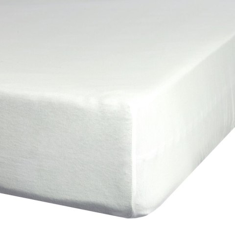 PRZEŚCIERADŁO Z GUMKĄ ADELA 90 X 200 X 25 CM KREMOWY
