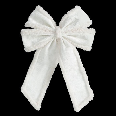 OZDOBA ŚWIĄTECZNA 634 22 X 33 CM BIAŁY
