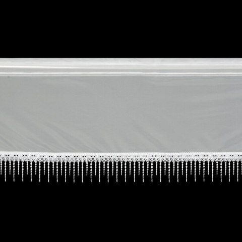 FIRANA GOTOWA MANUELA NA TAŚMIE 150 X 40 CM BIAŁY