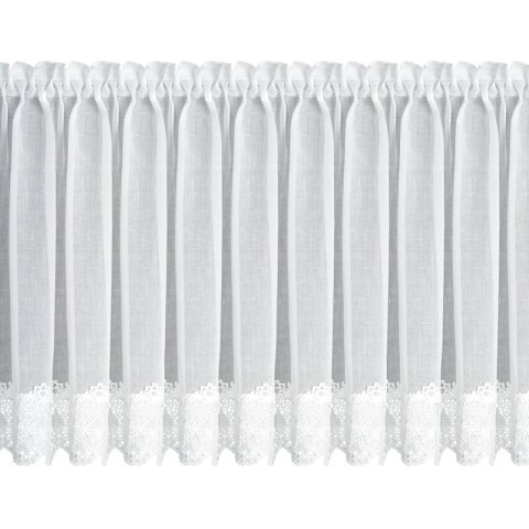 FIRANA GOTOWA KASANDRA NA TAŚMIE 150 X 70 CM BIAŁY