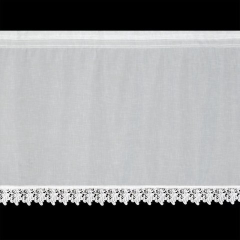 FIRANA GOTOWA MARTINA NA TAŚMIE 150 X 70 CM BIAŁY