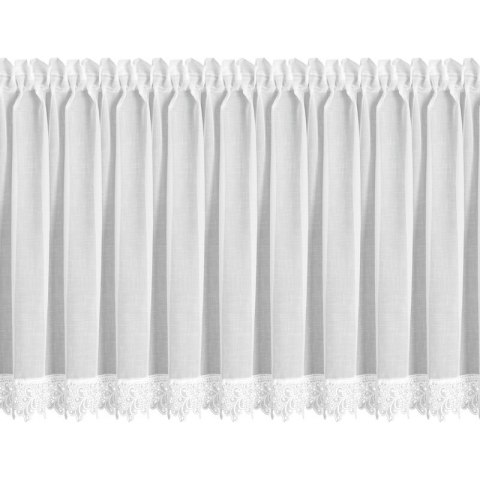 FIRANA GOTOWA MARTINA NA TAŚMIE 150 X 70 CM BIAŁY
