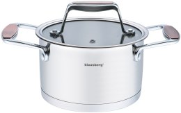 Garnek stalowy Klausberg 18 cm 2,4 l KB-7226