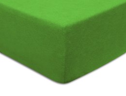 Prześcieradło frotte z gumką 220x200 cm kolor kaktus