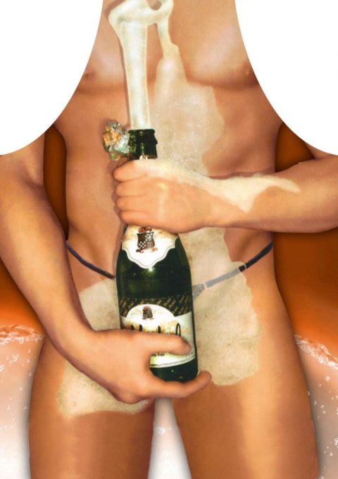 Fartuch nr 08 (champagne man).. Fartuch nr 08 (champagne man)..