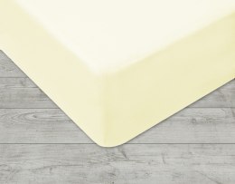 Prześcieradło jersey z gumką 220x200 cm kolor ecru
