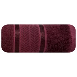 ręcznik miro 50x90 cm ręcznik w kolorze bordowym