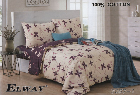 Pościel satyna bawełniana rozmiar 160x200 + 2 poszewki 70x80 różne wzory