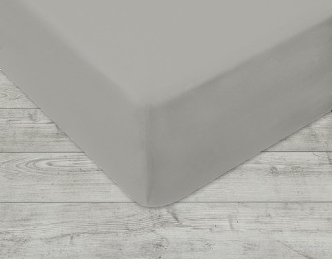 Prześcieradło jersey z gumką 220x200 cm kolor popiel Prześcieradło jersey z gumką 220x200 cm kolor popiel