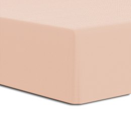 Prześcieradło jersey elastan z gumką kolor RÓŻ rozmiar 180x200x30