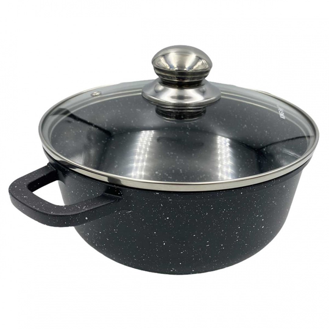 ZESTAW GARNKÓW MARMUROWYCH KINGHOFF KH-1606 ZESTAW GARNKÓW MARMUROWYCH KINGHOFF KH-1606