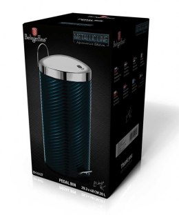 STALOWY KOSZ NA ŚMIECI 20L BERLINGER HAUS BH-6437 AQUAMARINE
