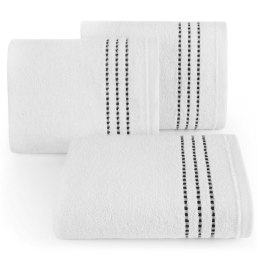 Ręcznik bawełniany Fiore 30x50 cm kolor biały