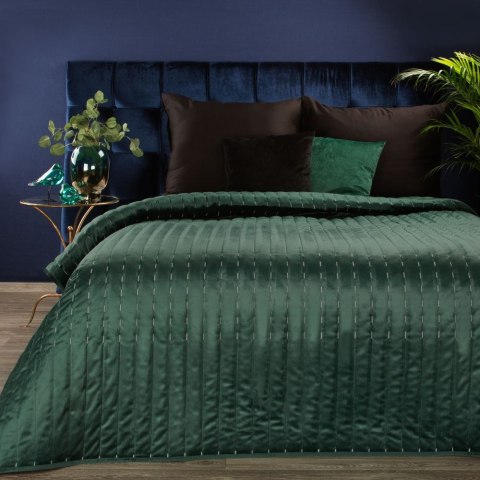 Narzuta na łóżko FRIDA 1 220X240 kolor Ciemny Zielony