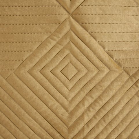 Narzuta welwetowa SOFIA 220x240 cm kolor miodowy