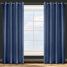 Zasłona gotowa ADORE 140x250 cm kolor granatowy