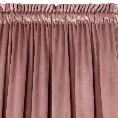Zasłona gotowa MELANIE 140x270 cm kolor różowy