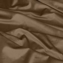 Zasłona z miękkiego welwetu Sibel 140x270 cm kolor brązowy taśma