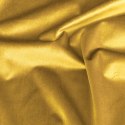 Zasłona z miękkiego welwetu Samanta 140x300 cm kolor musztardowy taśma