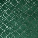 Zasłona z miękkiego welwetu Moly 140x250 cm kolor zielony przelotki