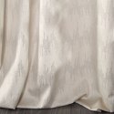 Zasłona welwetowa Chill 140x250 cm kolor beżowy / srebrny przelotki