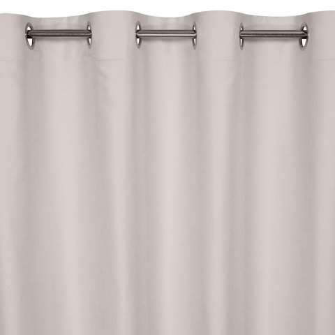 Zasłona z miękkiej tkaniny Ada 140x250 cm kolor stalowy przelotki