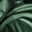 Zasłona z miękkiego welwetu Melanie 215x250 cm kolor zielony przelotki