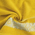 Ręcznik do kąpieli Sylwia z bawełny 70x140 kolor musztardowy
