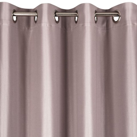 Zasłona gotowa AGGIE 140x250 cm kolor pudrowy
