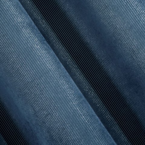 Zasłona gotowa Ibbie 140x250 cm kolor granatowy przelotki Zasłona gotowa Ibbie 140x250 cm kolor granatowy przelotki