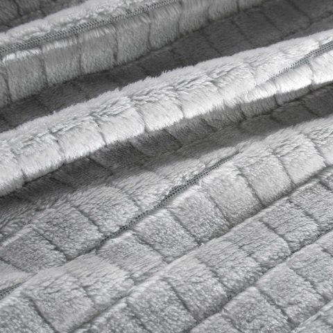 Koc CINDY 200x220 cm kolor srebrny