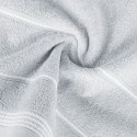 Ręcznik bawełniany MIRA 70x140 cm kolor srebrny