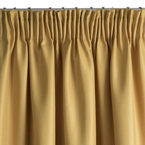 Zasłona gotowa AGGIE 140x270 cm kolor musztardowy Zasłona gotowa AGGIE 140x270 cm kolor musztardowy