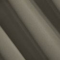 Zasłona gotowa PARISA 135x250 cm kolor ciemnobeżowy