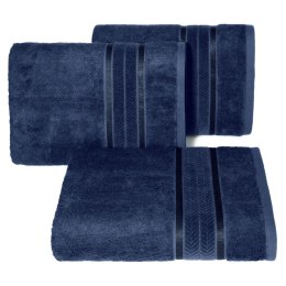 Ręcznik do ciała Miro z włókien bambusowych 50x90 kolor granatowy