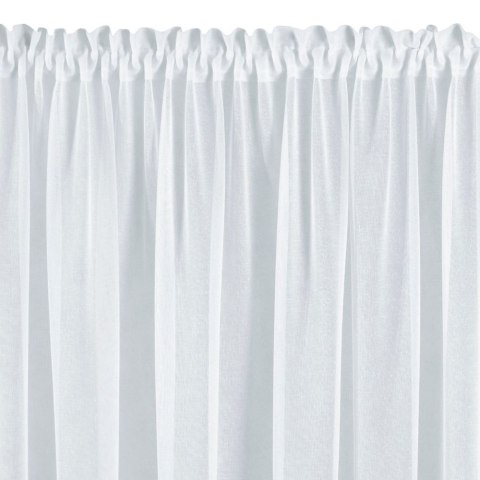 Firana gotowa Iza kolor biały 400x145 cm Firana gotowa Iza kolor biały 400x145 cm